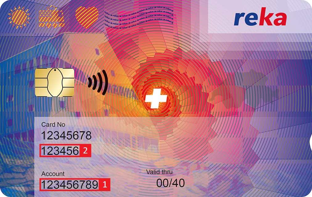 non-personalised Reka-Card